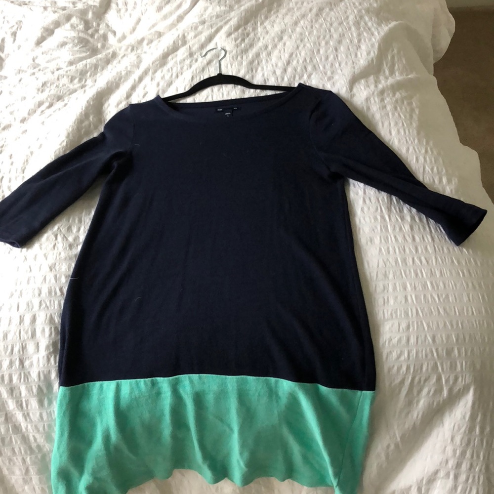 Gap colorblock dress